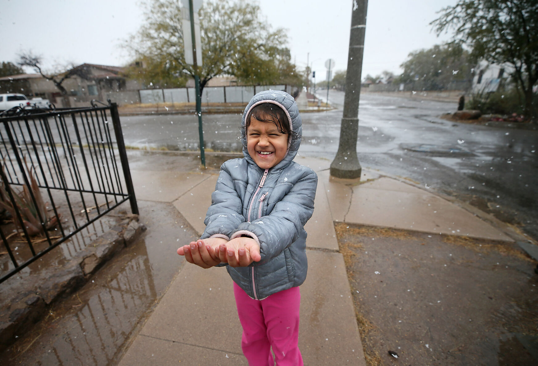 Snow in Tucson